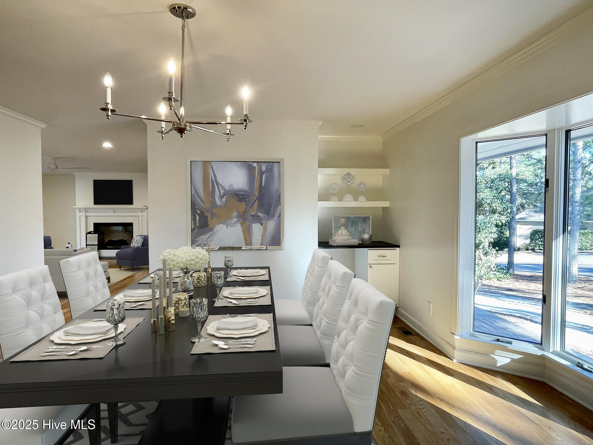 9 Sedgefield Lane Pinehurst, NC 28374 - Photo 20 of 48 Virtually Staged Dining Room