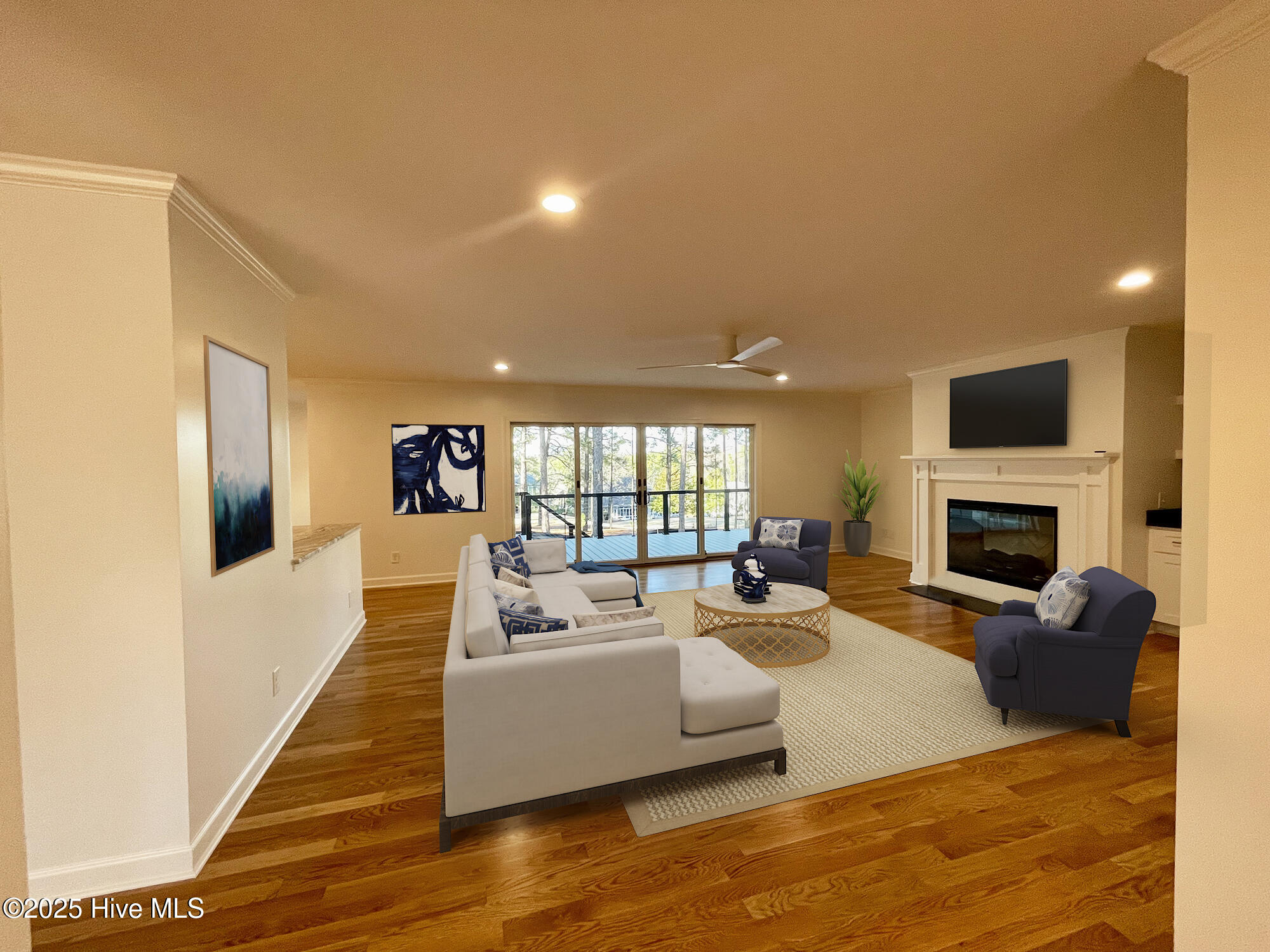 9 Sedgefield Lane Pinehurst, NC 28374 - Photo 5 of 48 Virtually Staged Living Room View 1