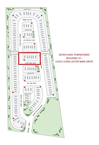 an outdoor space with seating