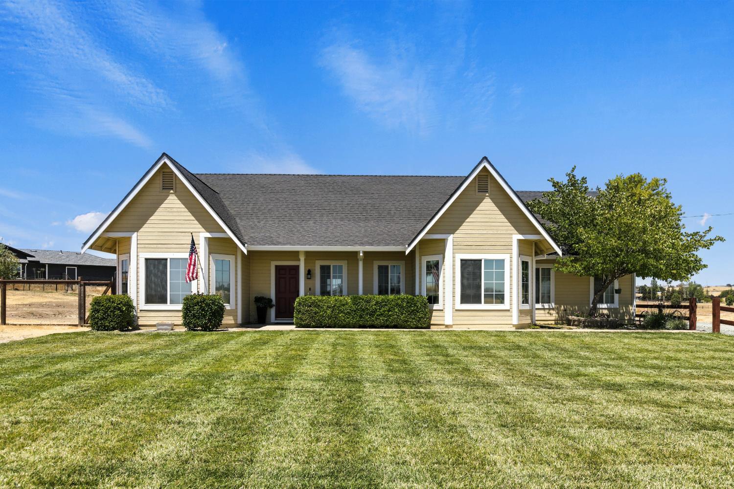 2928 Grapevine Gulch Road Ione, CA 95640 - Photo 1 of 1 a front view of house with yard and green space
