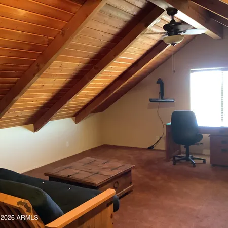 a room with furniture