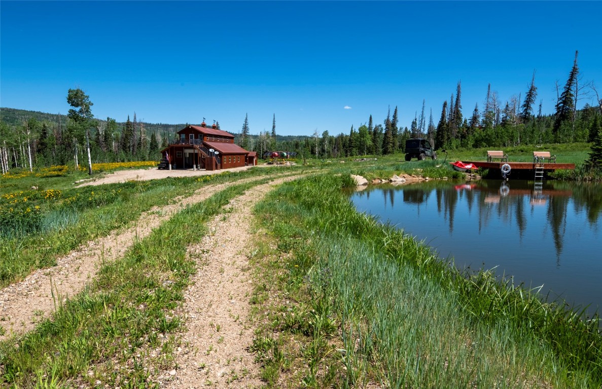 51735 County Road 80 Hayden, CO 81639 - Photo 27 of 46 a view of a lake with houses
