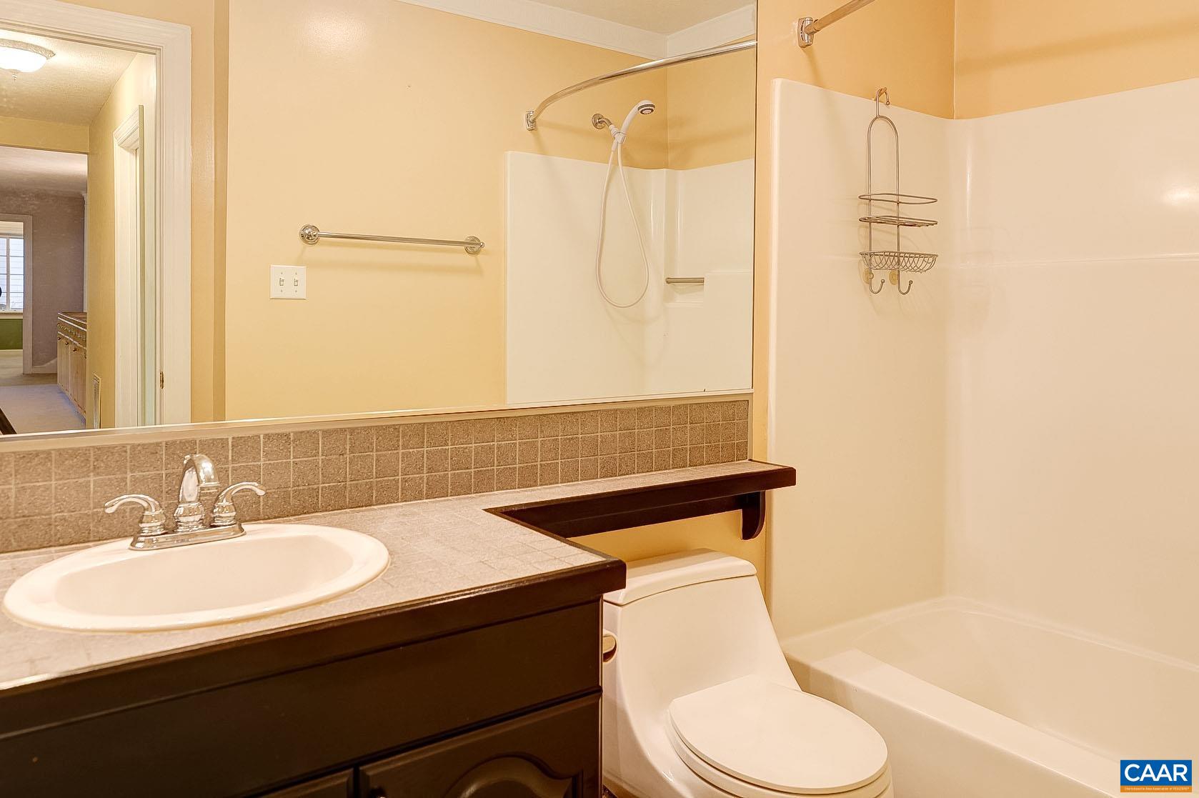 843 Campbell Road Keswick, VA 22947 - Photo 30 of 46 a bathroom with a sink toilet and shower