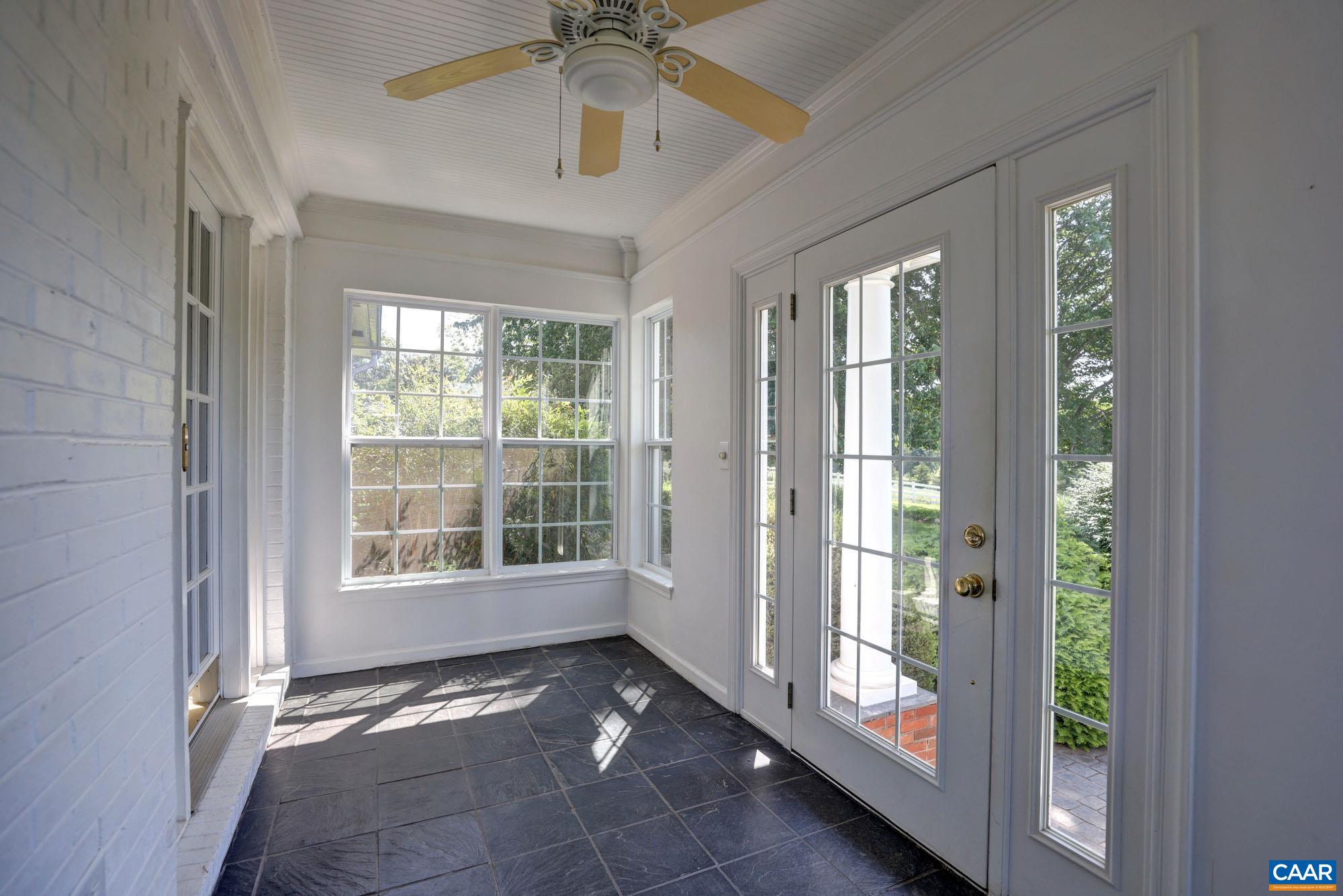 843 Campbell Road Keswick, VA 22947 - Photo 4 of 46 a view of entryway with window and front door