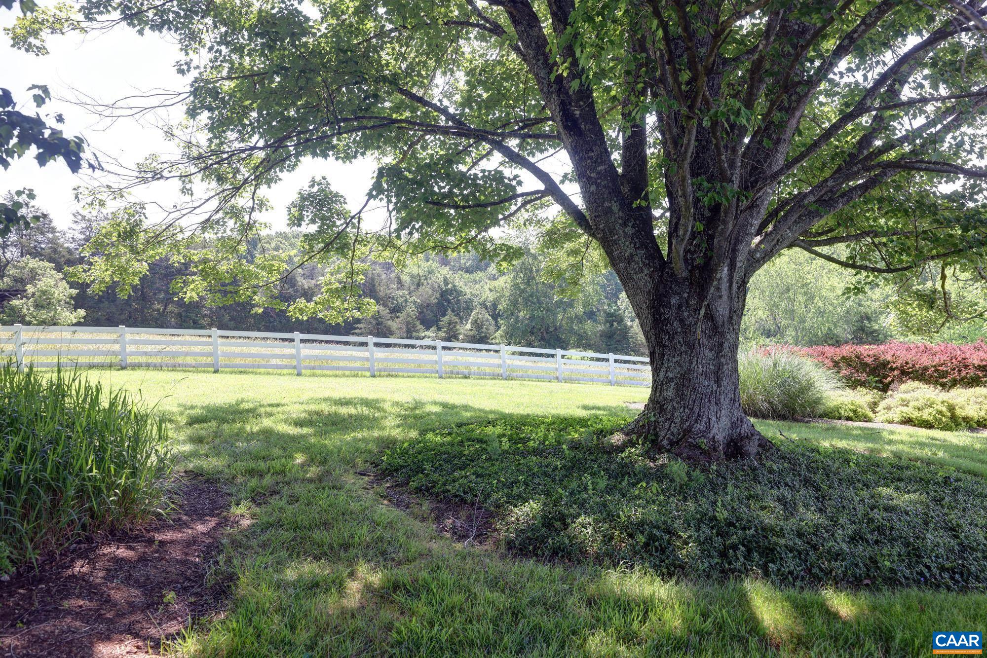 843 Campbell Road Keswick, VA 22947 - Photo 42 of 46 a view of outdoor space with swimming pool and green space