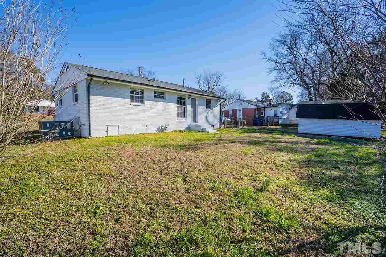 708 Hadley Road Raleigh, NC 27610 - Photo 17 of 20 a house view with a garden space
