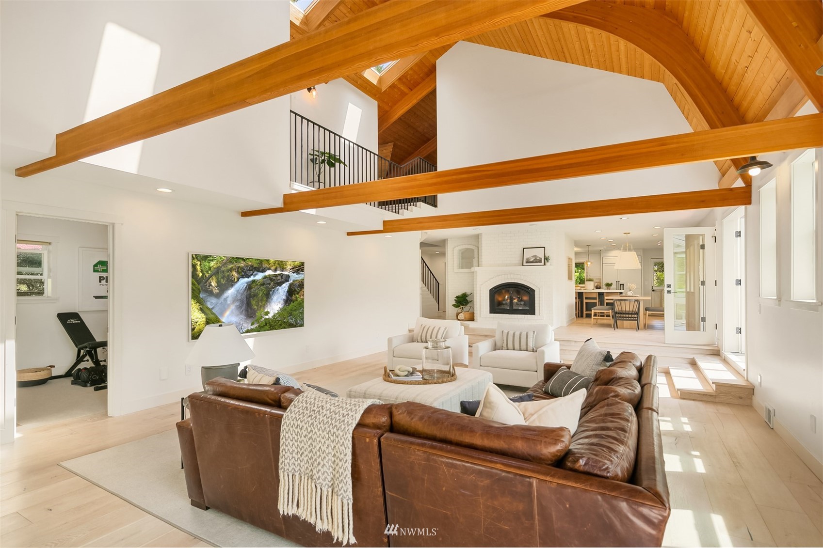 17227 Southeast May Valley Road Renton, WA 98059 - Photo 10 of 40 a living room with furniture and a large window