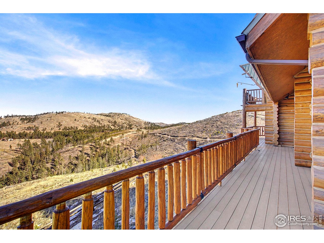 905 Stratton Park Road Bellvue, CO 80512 - Photo 23 of 50 Views to NE, see balcony above that walks out from primary suite!