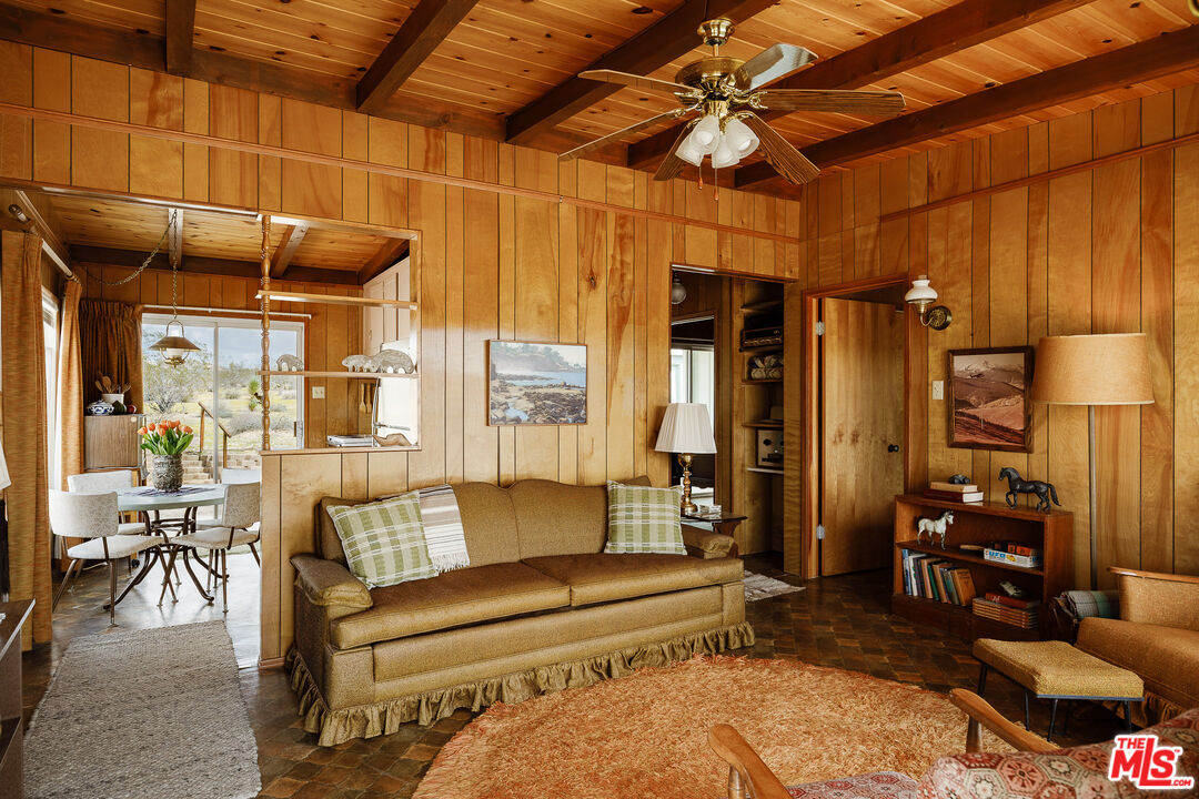 63670 Wagon Wheel Road Joshua Tree, CA 92252 - Photo 9 of 37 a outdoor space with patio lots of furniture and a couch