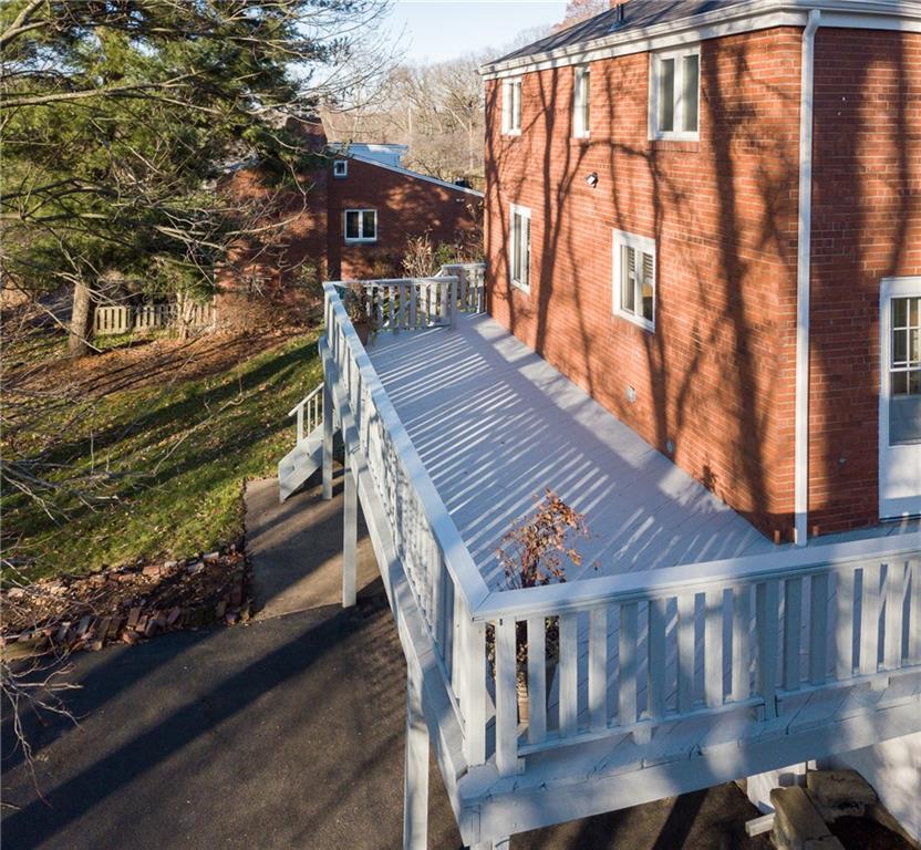 9347 Pannier Road Pittsburgh, PA 15237 - Photo 20 of 25 Freshly painted wrap-around deck