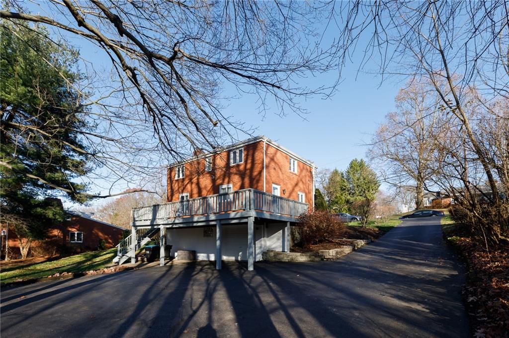 9347 Pannier Road Pittsburgh, PA 15237 - Photo 21 of 25 Rear view where driveway is flat
