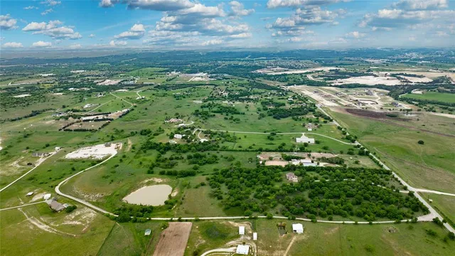 a view of a city with lots of trees