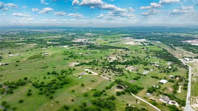 a view of a green field