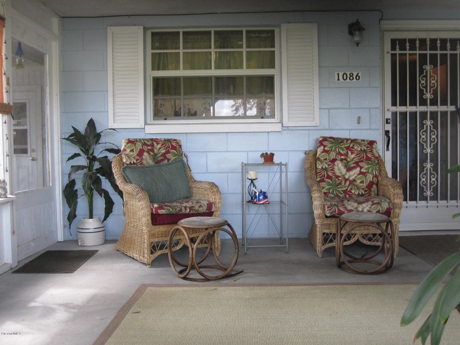 1086 Macco Road Cocoa, FL 32927 - Photo 14 of 23 Front Porch-Security Door