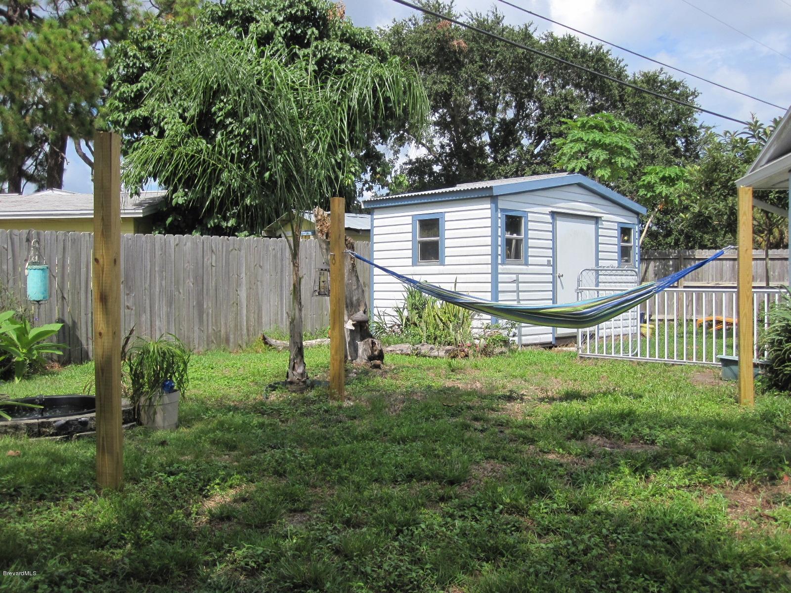 1086 Macco Road Cocoa, FL 32927 - Photo 18 of 23 Hammock Posts Large Backyard