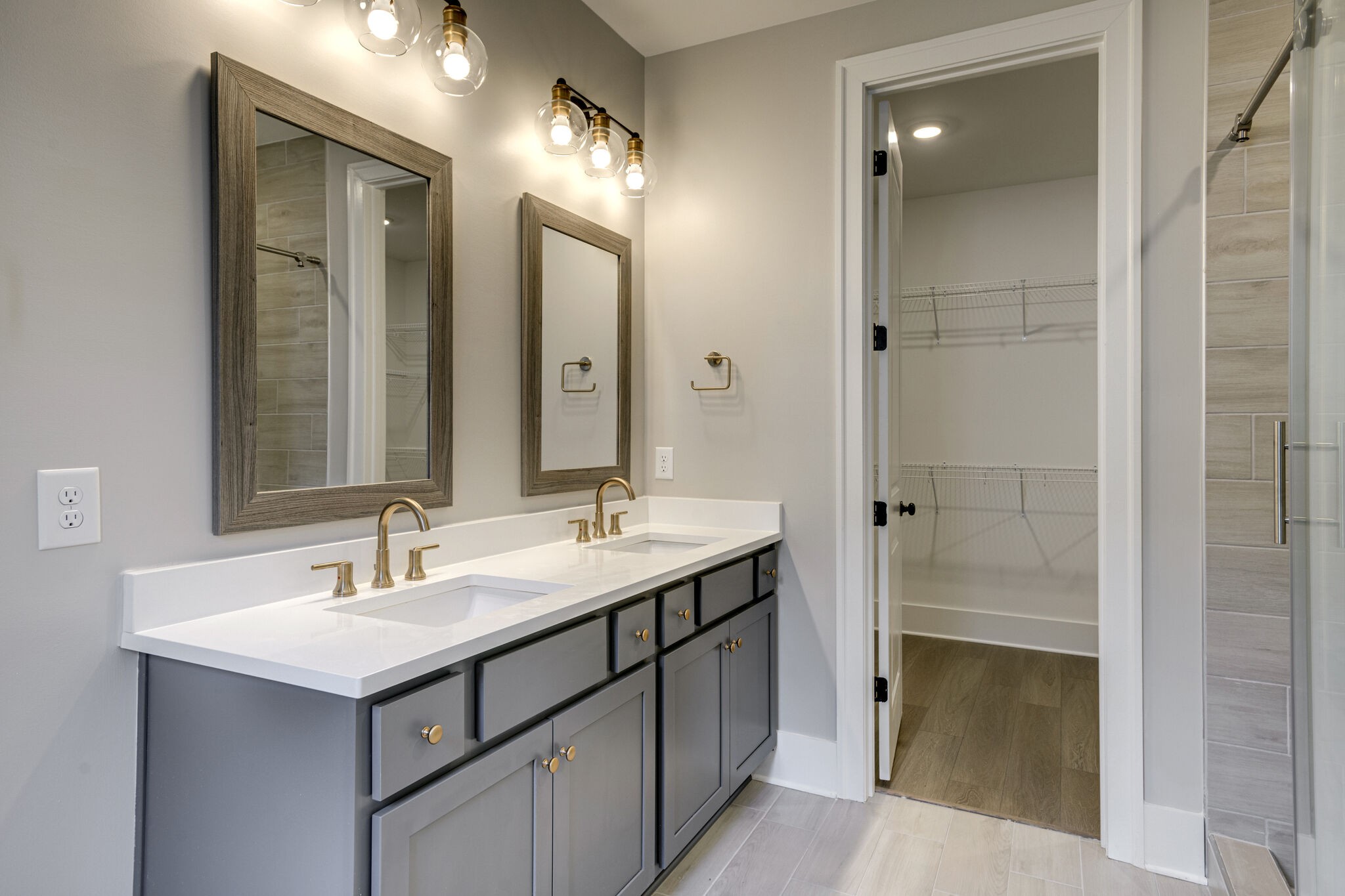 1057 Fallow Road Mount Juliet, TN 37122 - Photo 23 of 41 a bathroom with a sink double vanity and a mirror