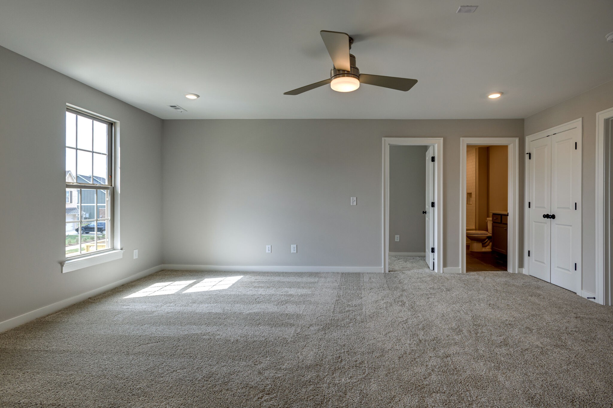 1057 Fallow Road Mount Juliet, TN 37122 - Photo 25 of 41 a view of an empty room with window and chandelier fan