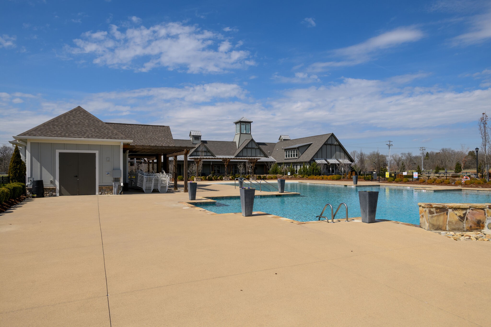 1057 Fallow Road Mount Juliet, TN 37122 - Photo 38 of 41 a swimming pool with outdoor seating and barbeque oven