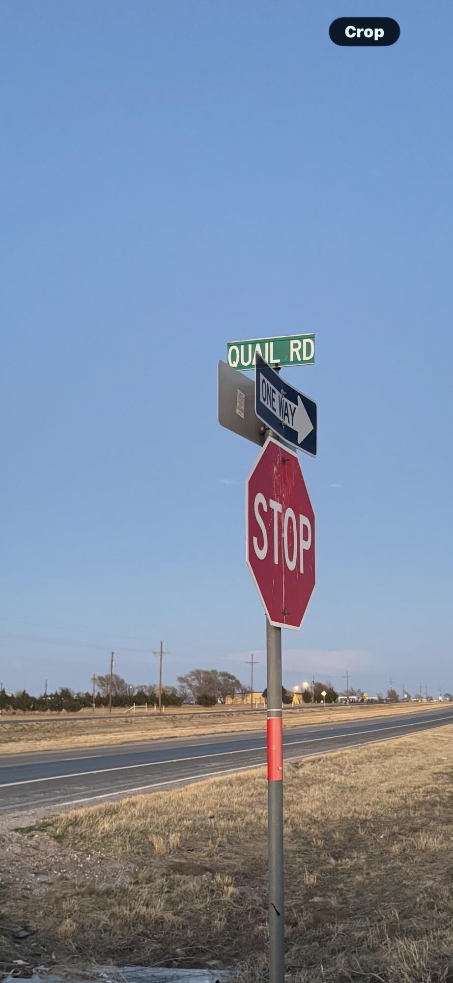 Bearcat Rd Bearcat Lubbock, TX 79407 - Photo 3 of 6 a street sign on a wall next to an ocean