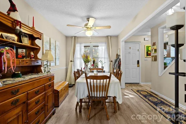 a view of a workspace with furniture and toys
