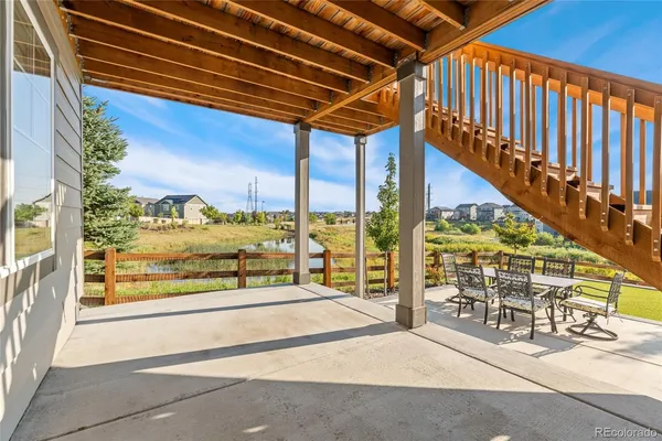a view of an outdoor space with porch