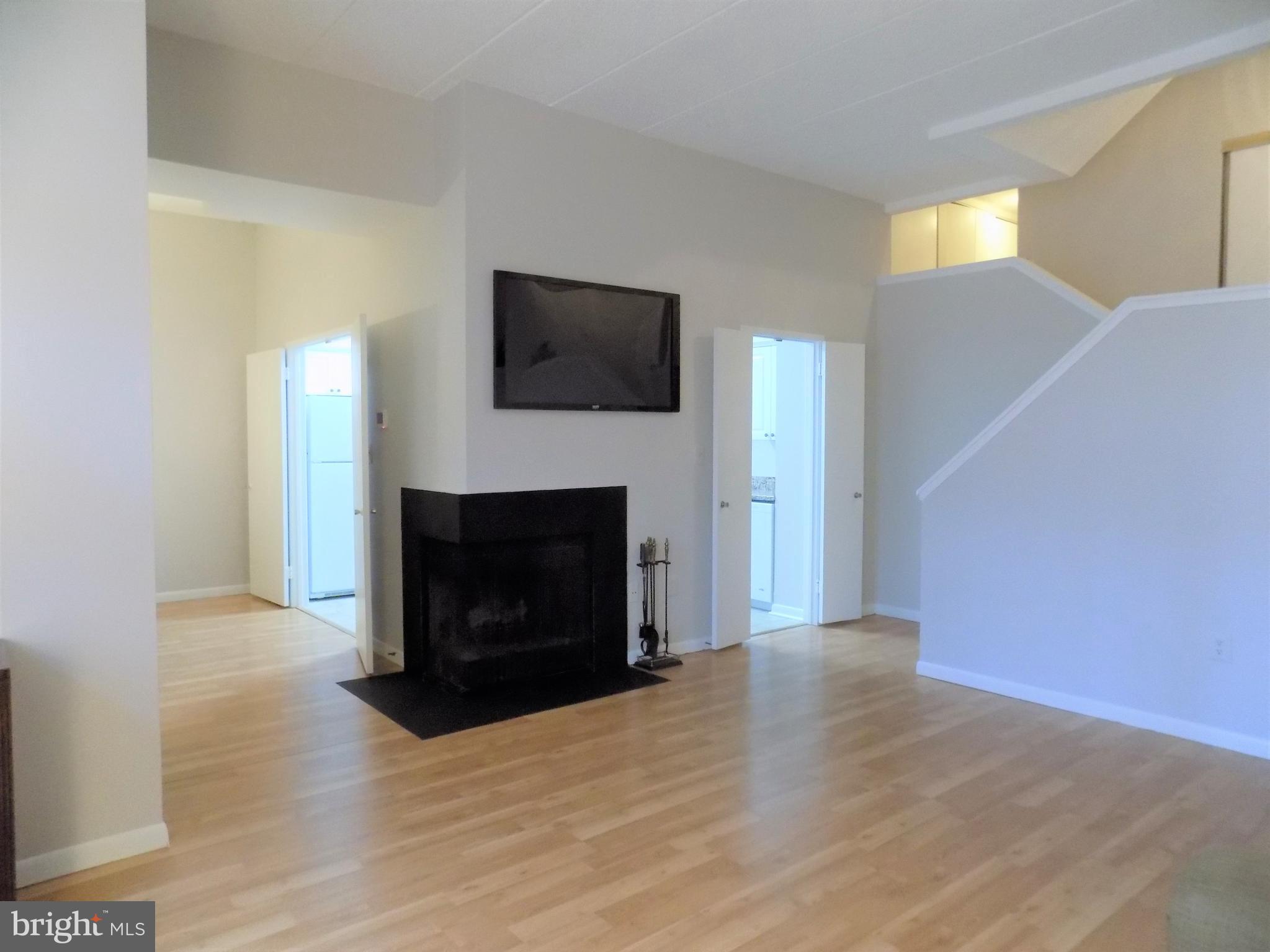 11564 Rolling Green Court, Unit 101 Reston, VA 20191 - Photo 12 of 71 REAL wood buring fireplace...a truly rare luxury!