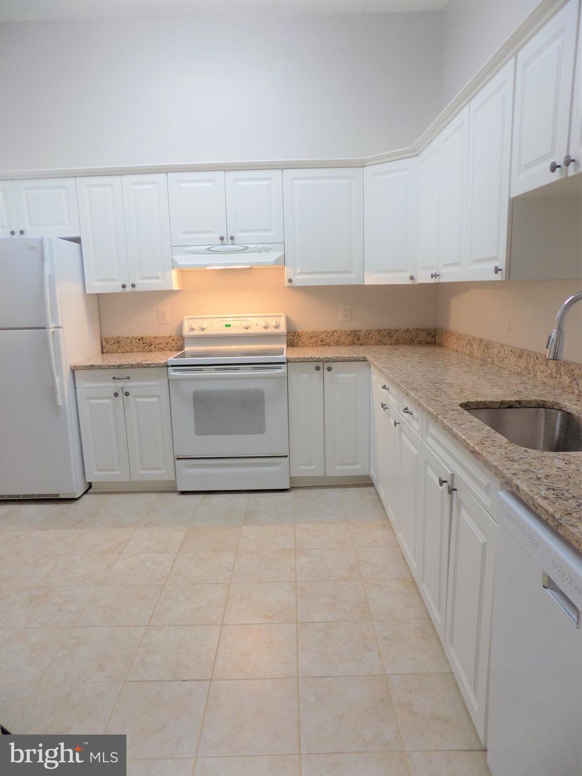 11564 Rolling Green Court, Unit 101 Reston, VA 20191 - Photo 21 of 71 Kitchen with tile floors; new granite counters