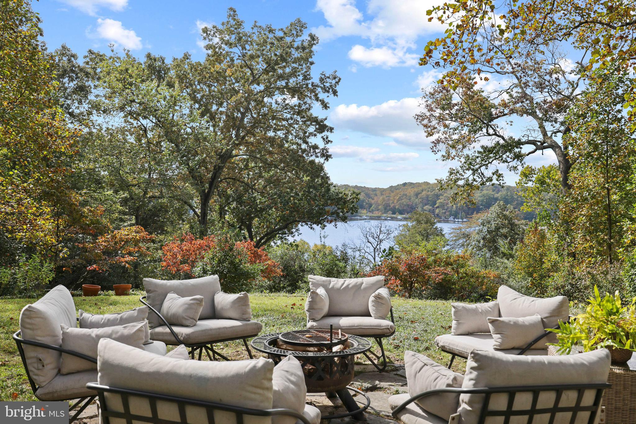 26 Windward Drive Severna Park, MD 21146 - Photo 6 of 48 Firepit with stunning views
