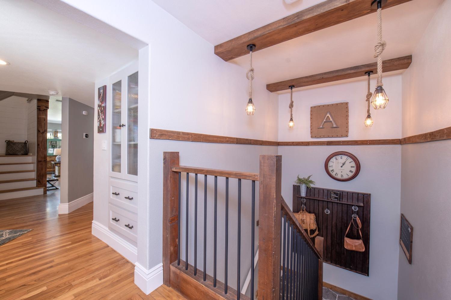 33952 Tocaloma Road Auberry, CA 93602 - Photo 34 of 48 a view of an entryway with wooden floor