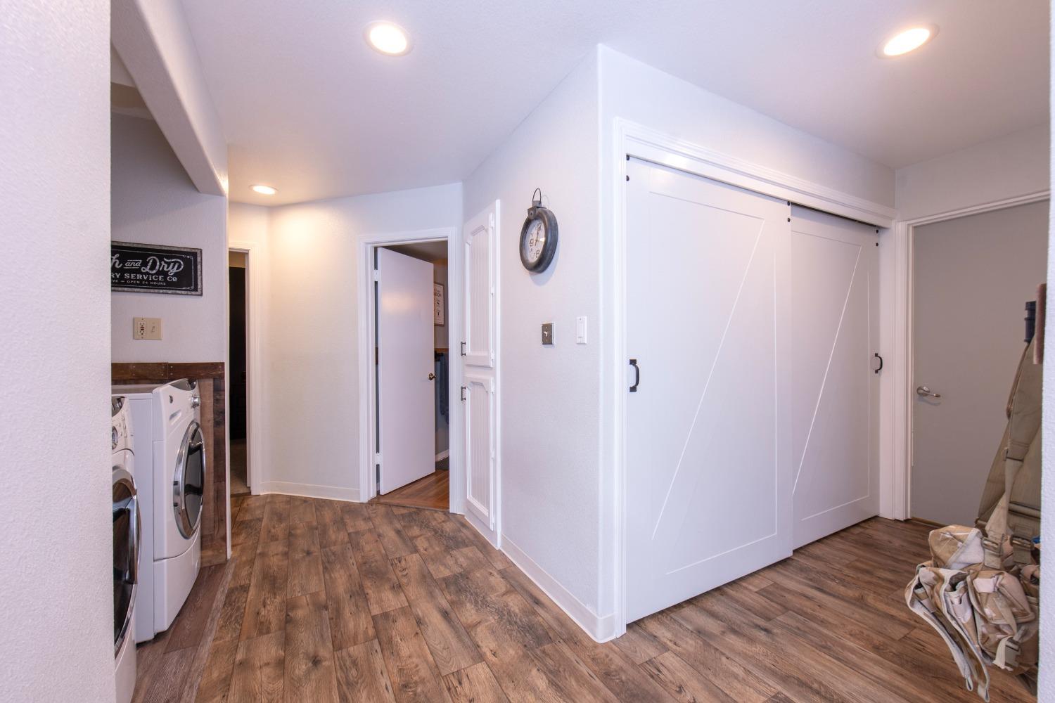 33952 Tocaloma Road Auberry, CA 93602 - Photo 35 of 48 a view of a storage & utility room with closet area