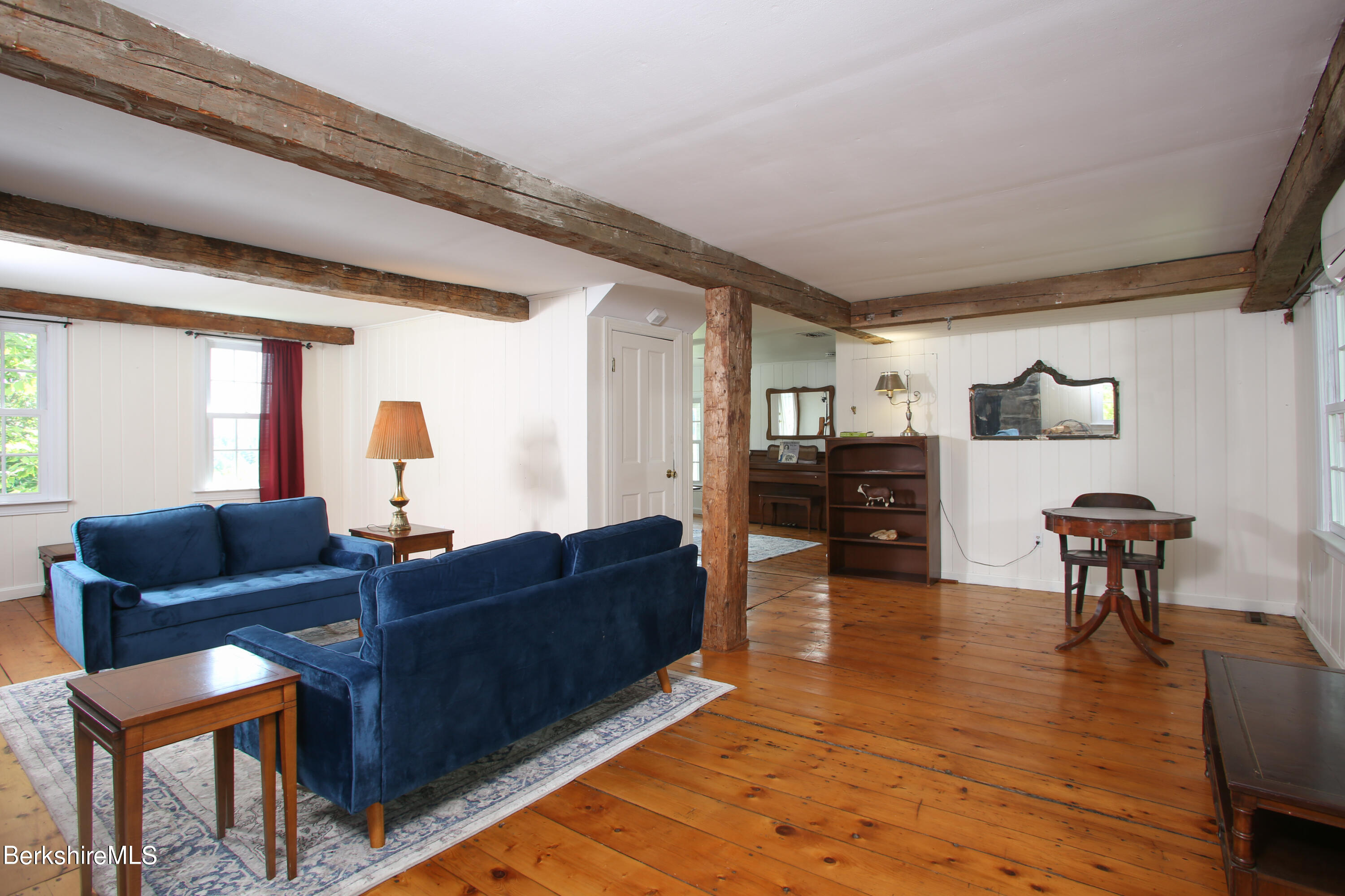 1256 East Windsor Road Windsor, MA 01270 - Photo 9 of 34 a living room with furniture and a wooden floor