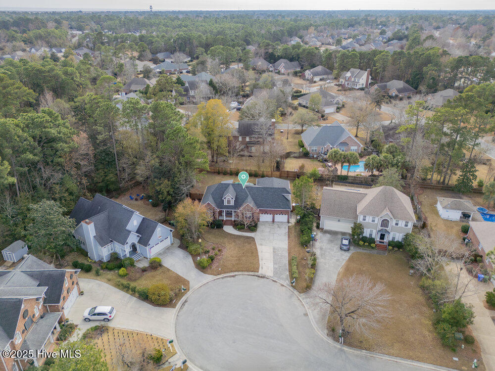 5104 Celline Court Wilmington, NC 28409 - Photo 34 of 40 Aerial