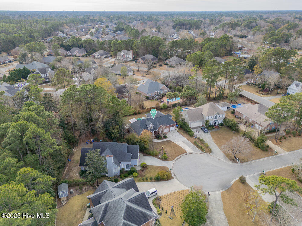 5104 Celline Court Wilmington, NC 28409 - Photo 35 of 40 Aerial