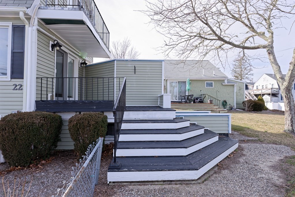 22 Union Avenue Wareham, MA 02571 - Photo 17 of 27 a view of a house with a yard