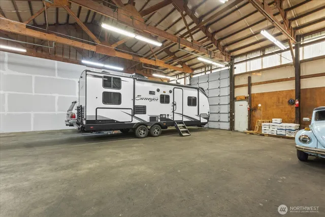 a view of a car parking garage