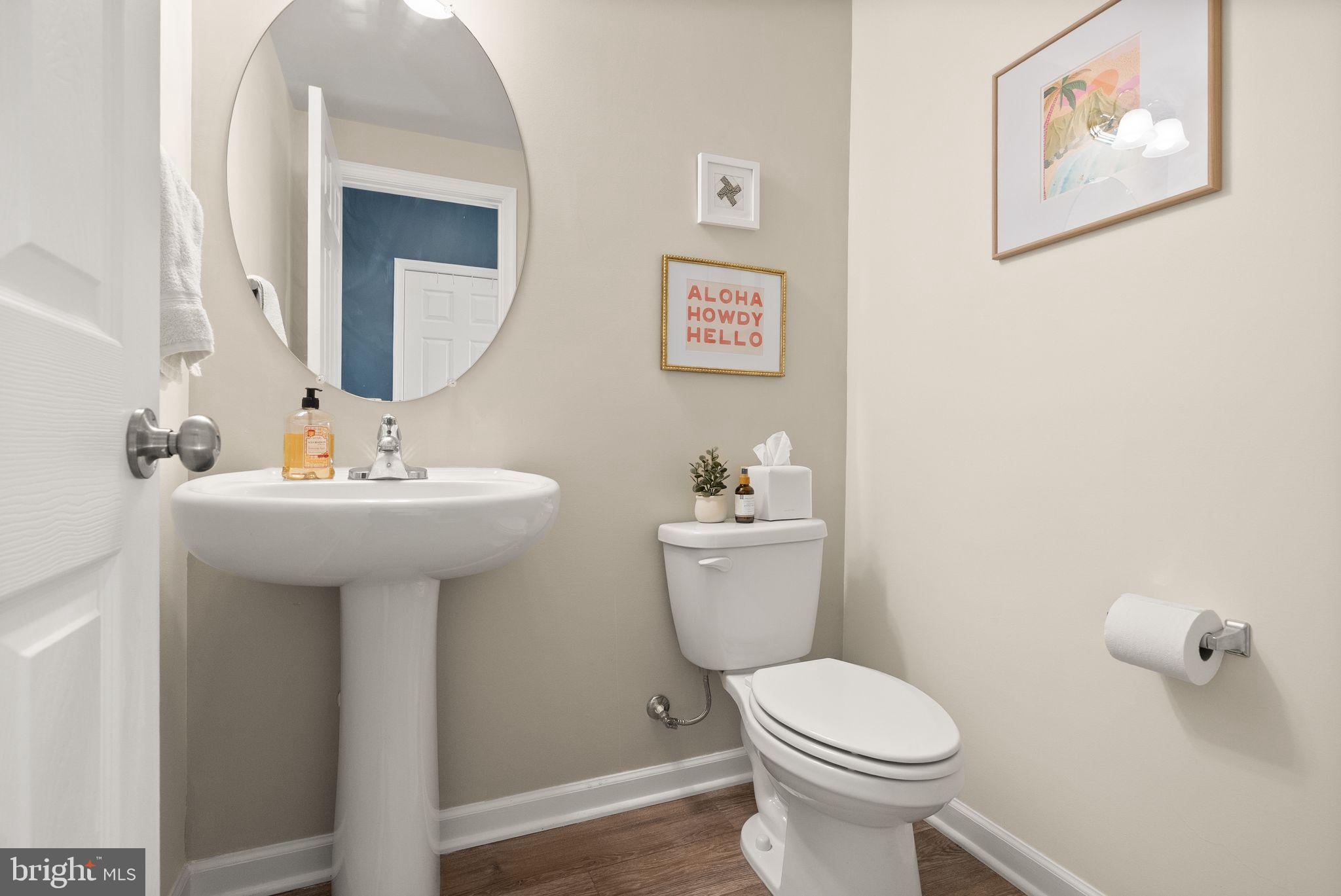 131 Interlace Way Stephenson, VA 22656 - Photo 18 of 71 a bathroom with a toilet sink and mirror