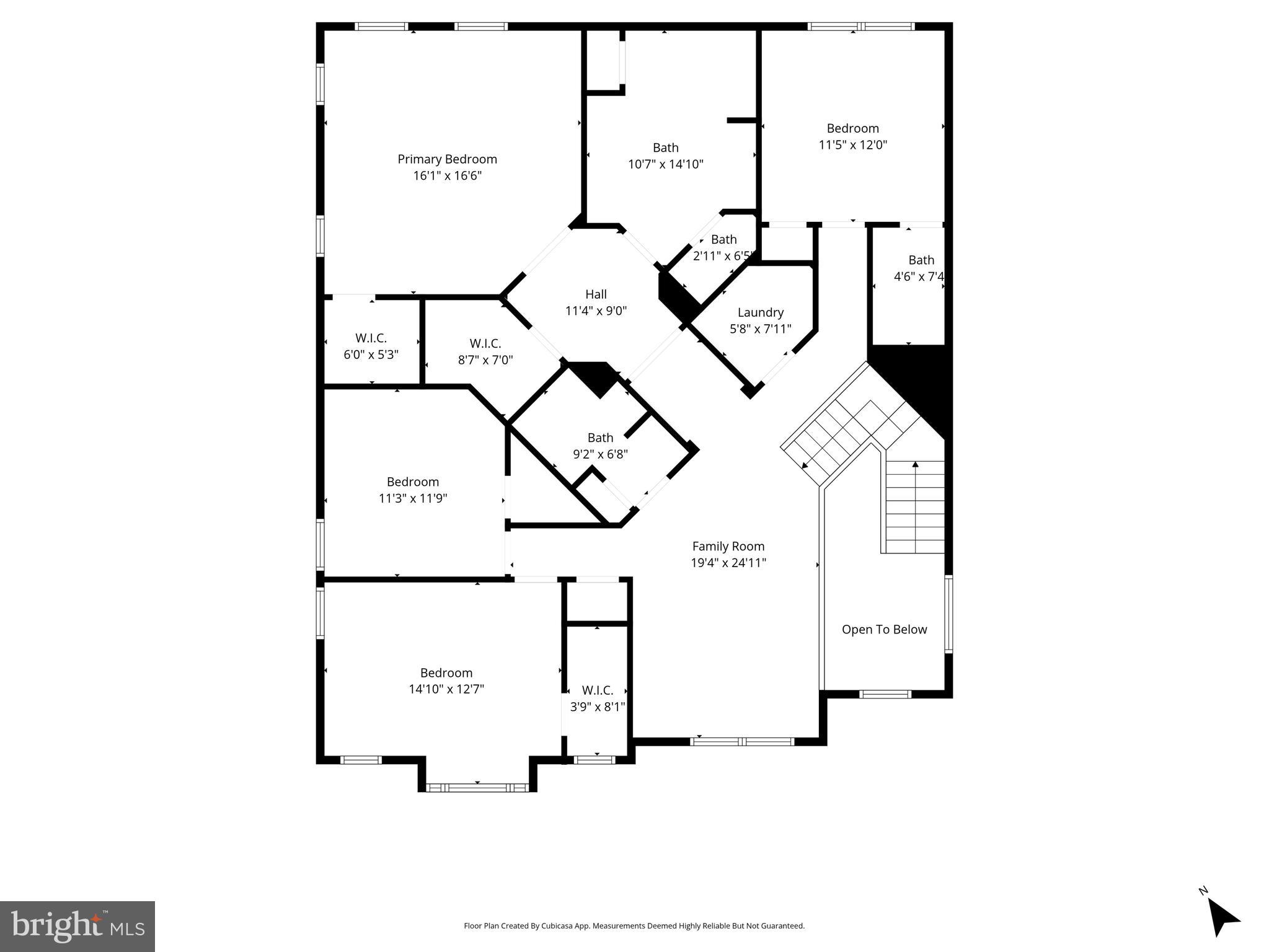 131 Interlace Way Stephenson, VA 22656 - Photo 70 of 71 Upper level floor plan