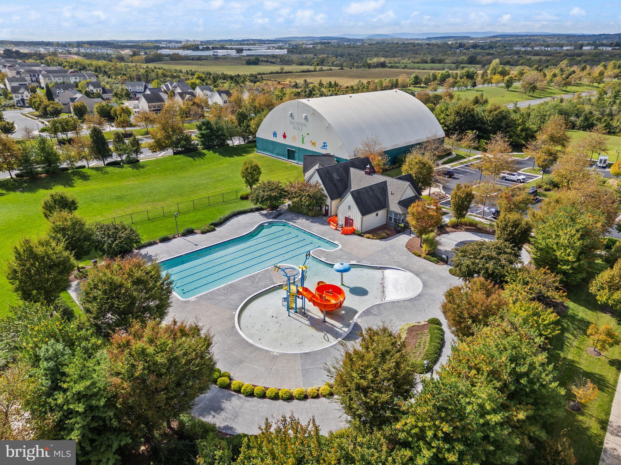 131 Interlace Way Stephenson, VA 22656 - Photo 56 of 71 an aerial view of a house with garden space and outdoor space