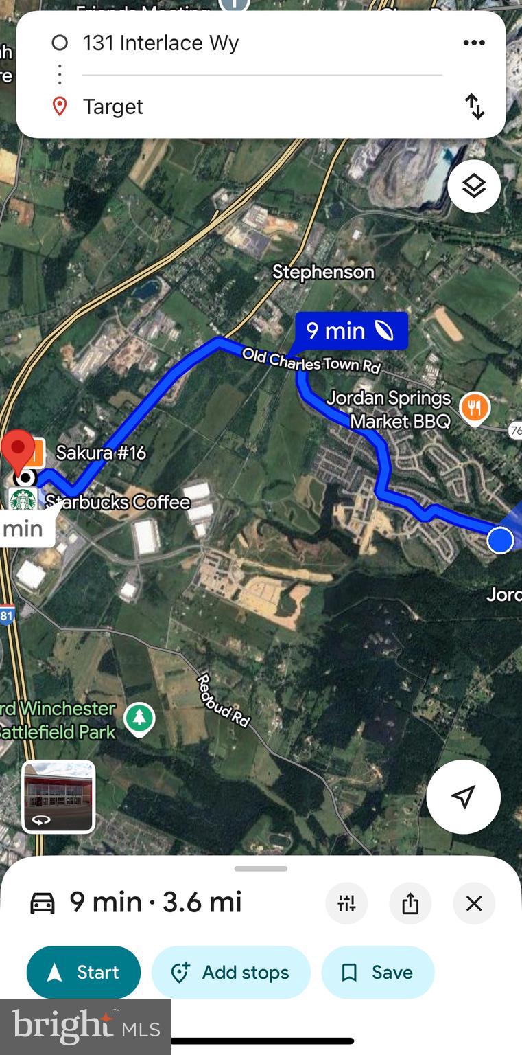 131 Interlace Way Stephenson, VA 22656 - Photo 63 of 71 A road leads directly to Target!