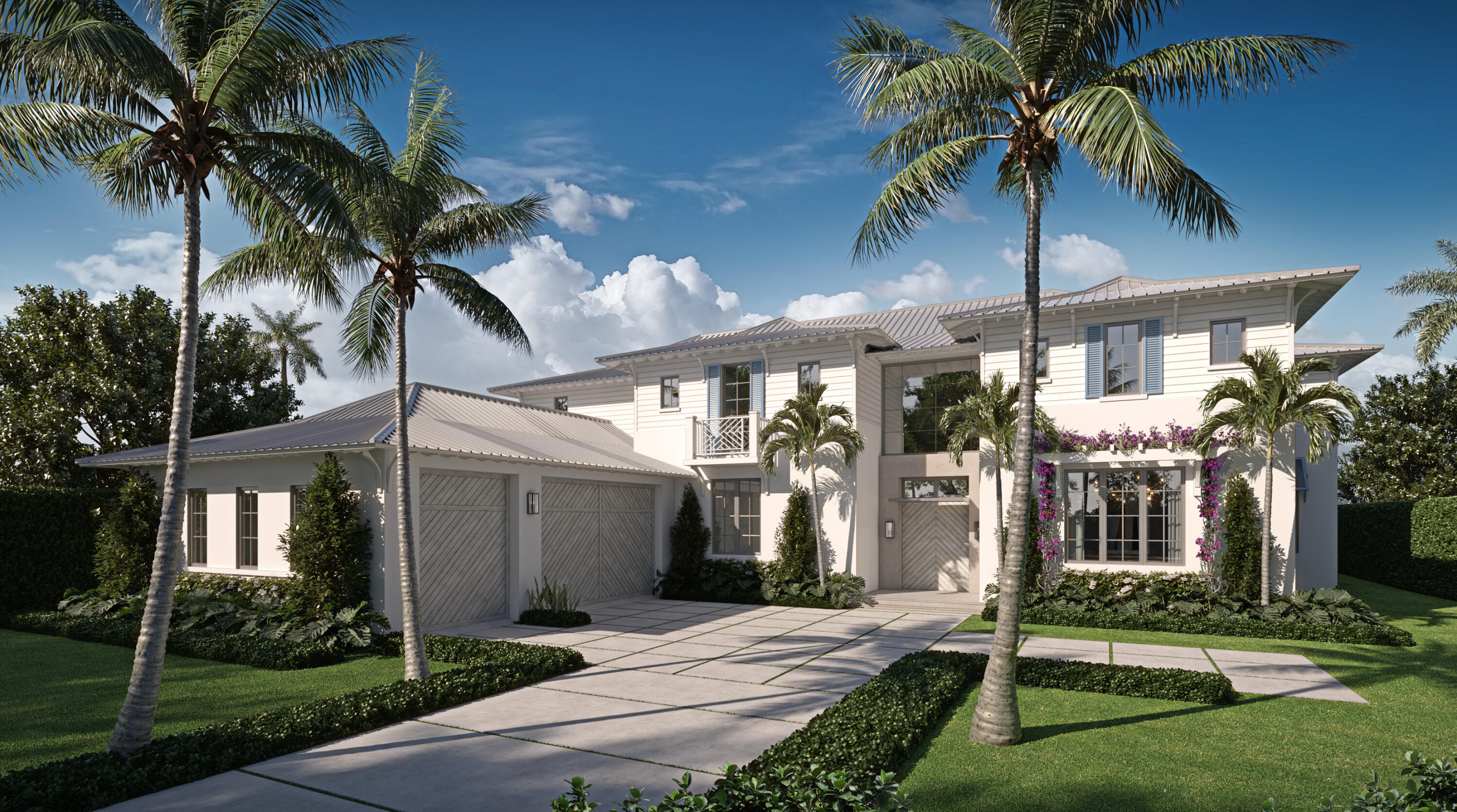 15 Spoonbill Road Manalapan, FL 33462 - Photo 2 of 10 15_ Front Rendering