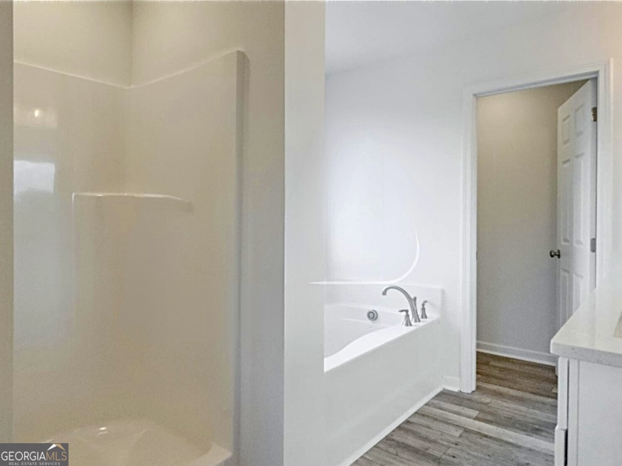 157 Pinto Lane Fairmount, GA 30139 - Photo 12 of 19 a bathroom with a bathtub and shower