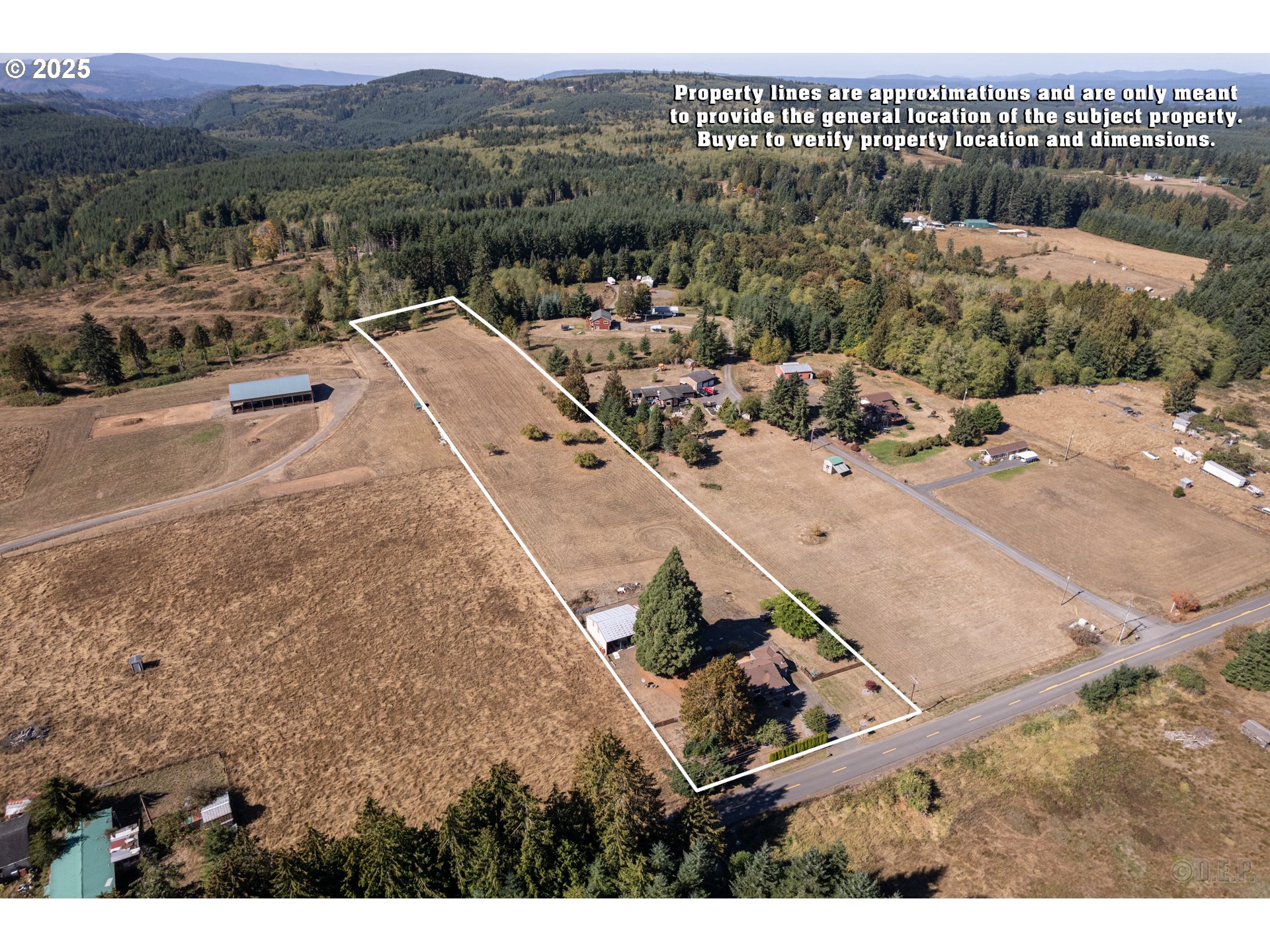 76521 Delena Mayger Road Rainier, OR 97048 - Photo 24 of 27 Drone View/UAV