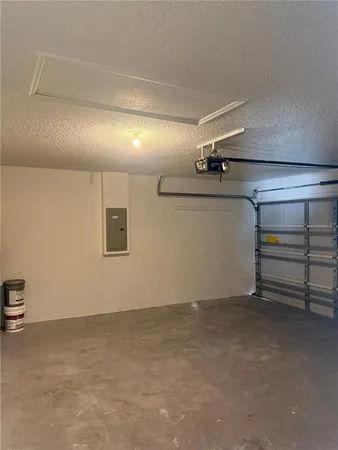 front view of a house with a garden