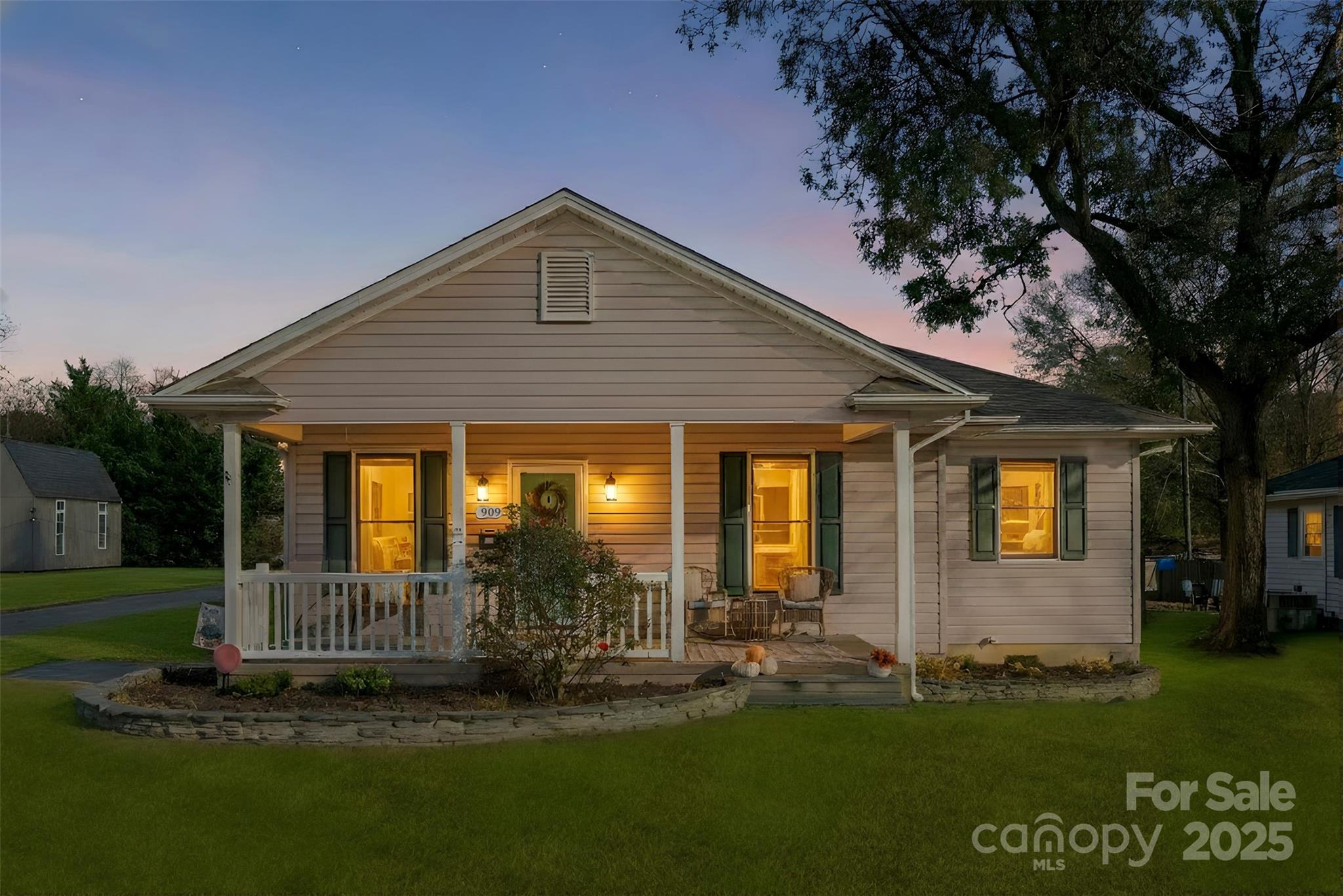 909 South Main Street Clover, SC 29710 - Photo 2 of 26 a view of a house with a yard and porch