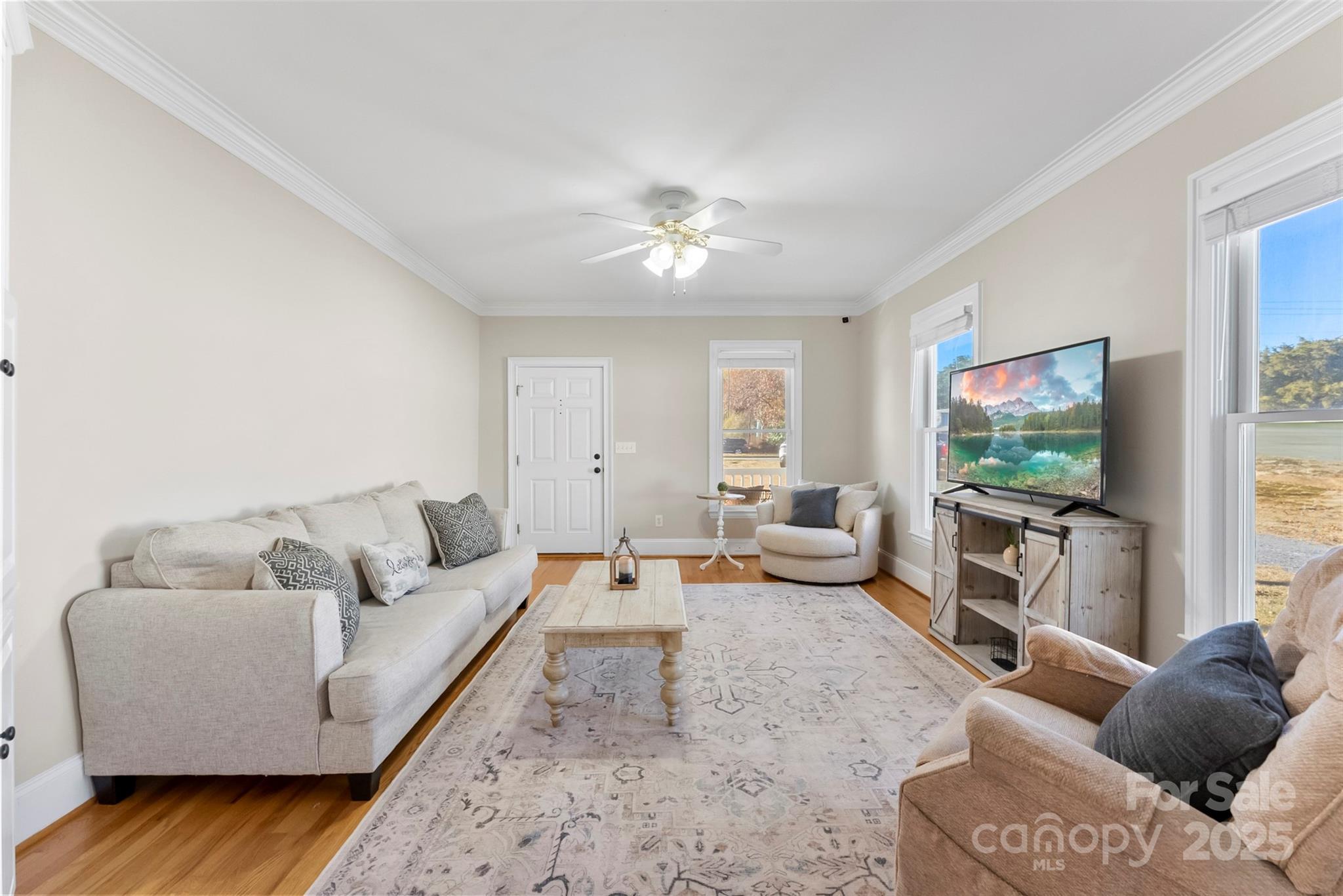 909 South Main Street Clover, SC 29710 - Photo 5 of 26 a living room with furniture and a flat screen tv