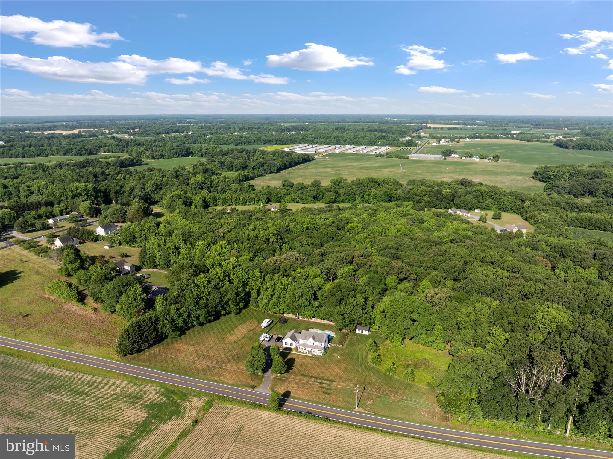 913 Clark Corner Road Centreville, MD 21617 - Photo 53 of 66 View of Lot from rt405, house is top LEFT of photo
