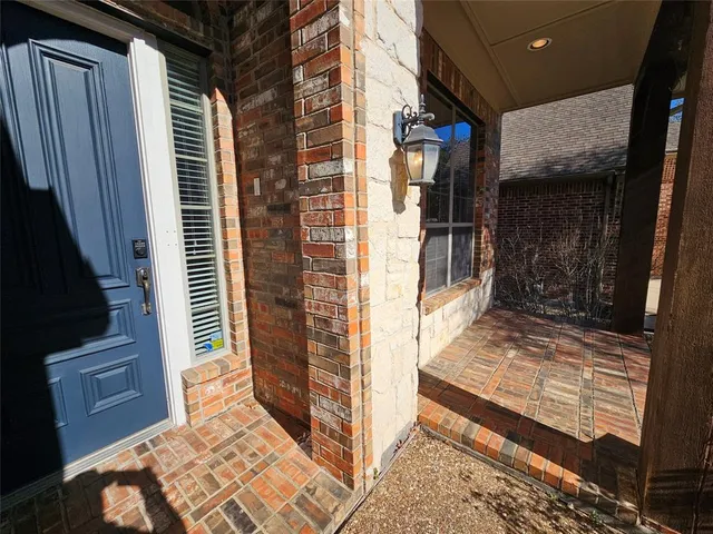 a view of a corridor