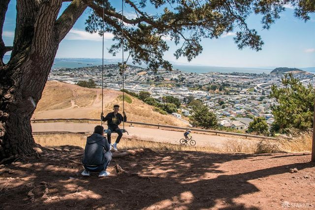 an outdoor space with lots of stuff
