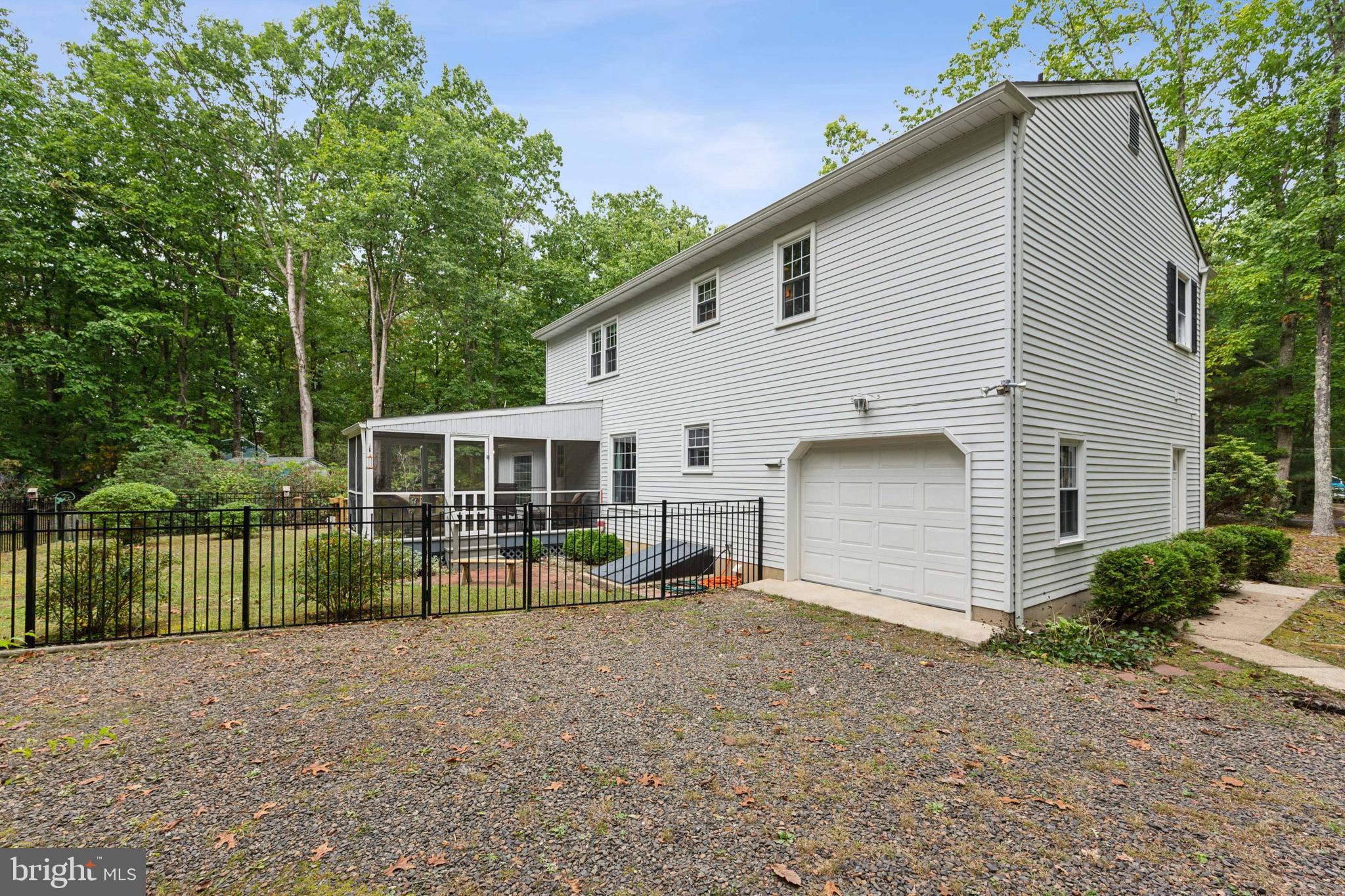 125 Grassy Lake Road Shamong, NJ 08088 - Photo 3 of 24 Rear entrance garage