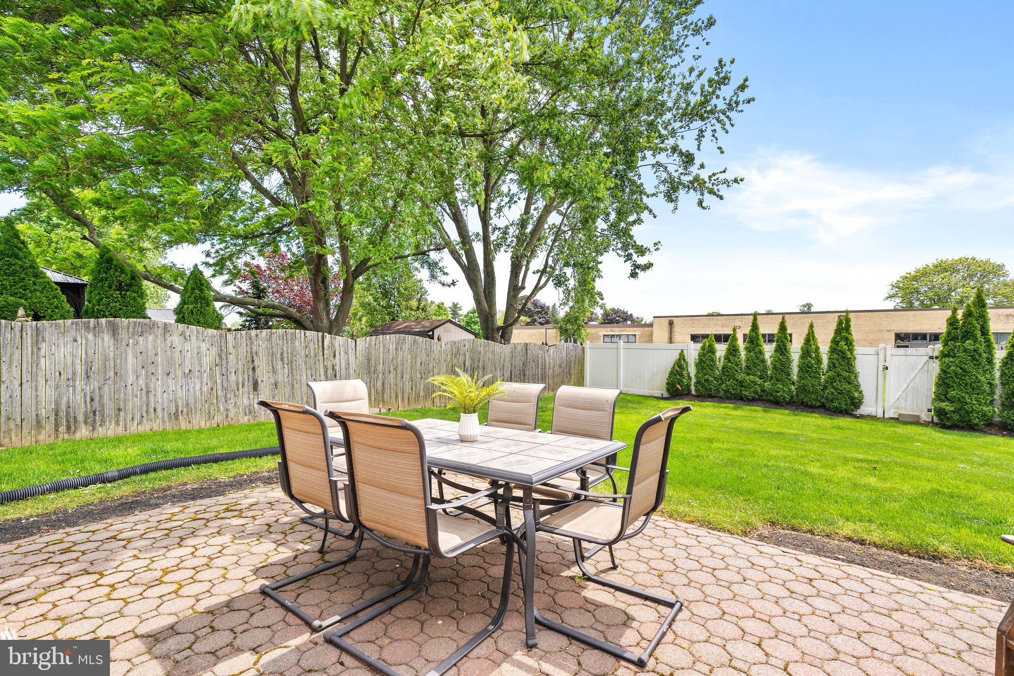 27 Andover Way Hamilton, NJ 08610 - Photo 30 of 30 Pretty fully fenced back yard w paver patio